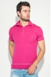 Поло мужское однотонное 50P305 малиновый