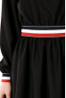 Платье женское с лампасами 83P1702 черный