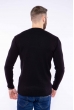 Джемпер однотонный 606F001 черный