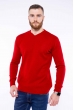 Джемпер однотонный 606F001 красный