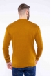 Джемпер однотонный 606F001 горчичный
