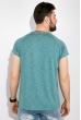 Футболка 516F028-2 бирюзовый меланж