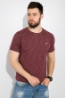 Футболка 516F028-2 бордовый меланж
