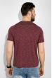 Футболка 516F028-2 бордовый меланж