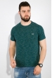 Футболка 516F028-2 изумрудный меланж