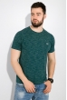 Футболка 516F028-2 изумрудный меланж