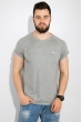 Футболка 516F028-2 стальной меланж