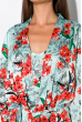 Комплект (халат, сорочка) 83P009 цветочный принт