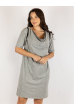 Платье 516F286 светло-серый меланж