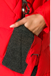 Куртка женская с капюшоном 120P2019 красный