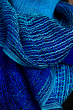 Шарф женский 120PELMR004-1 сине-бирюзовый