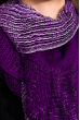 Шарф женский 120PELMR004-1 фиолетовый