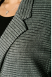 Кардиган женский с поясом 64PD3041-11 серый полоска