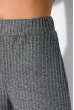 Комплект (кардиган, топ и штаны) женский с люрексом 120PSS009 серый меланж