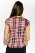 Блуза женская 118P019 розово-черный