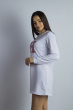Платье-туника белое 85F565-2 белый