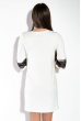 Платье женское с кружевом на рукаве  5700 молочный