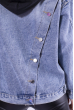 Джинсовая куртка 172P6600 голубой / черный