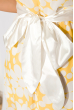 Платье женское с крупными цветами 964K022 лимонный