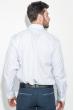 Рубашка мужская в мелкую полоску 50PD182 светло-сиреневый