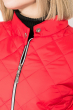 Куртка женская, стеганая с воротником стойка 80PD1312 красный