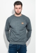 Джемпер мужской однотонный 70PD5004 джинс меланж