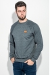 Джемпер мужской однотонный 70PD5004 джинс меланж