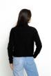 Кофта женская на молнии 777A006 черный