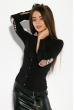 Рубашка женская, классического покроя 83P1065 черный