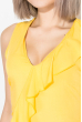 Платье женское с рюшами 74PD144 желтый