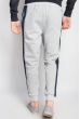 Брюки спортивные с вставками по бокам 361F002 светло-серый