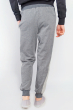 Брюки спортивные с вставками по бокам 361F002 серый