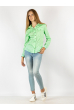Рубашка женская 257P011 зеленый