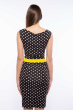 Платье женское 120P099-3 желто-черный