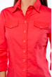 Рубашка женская с классическим воротником 118P005-3 коралловый
