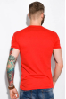Стильная мужская футболка 134P011 красный