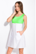 Платье женское 120P118 салатово-белый