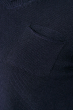 Пуловер женский, однотонный, базовый  122V001-1 темно-синий