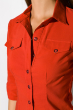 Рубашка женская офисная 118P061 красный