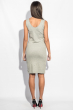 Платье женское на заклепках 302F005 светло-серый