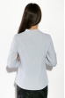 Рубашка женская, свободного покроя  64PD338-6 серо-голубой