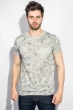 Футболка мужская пастельный принт 429F002 серый Футболка мужская пастельный принт 429F002 серый