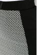 Юбка женская, облегающая, с геометрией 87PV222 черно-белый