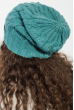 Шапка женская «Бини», вязанная, разнообразие цветов 65PF2087 бледно-зеленый