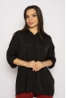 Рубашка женская свободного покроя 632F003-2 черный Рубашка женская свободного покроя 632F003-2 черный