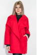 Пальто (батал) укороченное 72PD125 красный