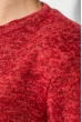 Платье женское с бантиками на боках 69PD1053 красный меланж