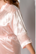 Комплект женский (халат и сорочка) 124P009-3 персиковый