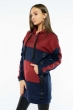 Туника 120PKLD1751 бордовый / темно-синий Туника 120PKLD1751 бордовый / темно-синий