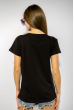 Футболка женская с надписью 85F279 черный